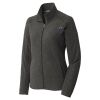 Ladies Heather Microfleece Jacket Thumbnail